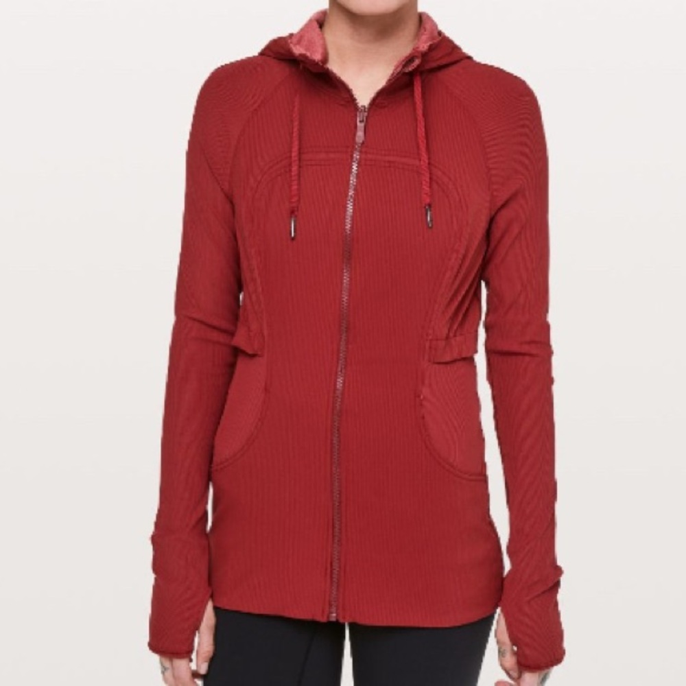 Lululemon Dance Studio Rip Sleeve; reversible jacket